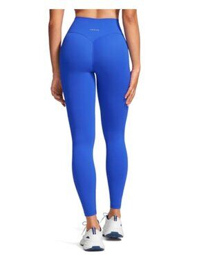 High Waist Scrunch Butt Leggings 25" No Front Seam V-Back Yoga Pants